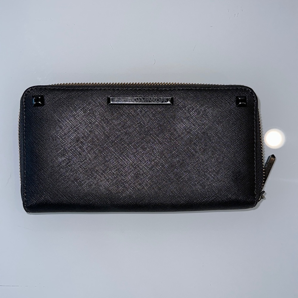 Rebecca Minkoff Black Zipper Wallet